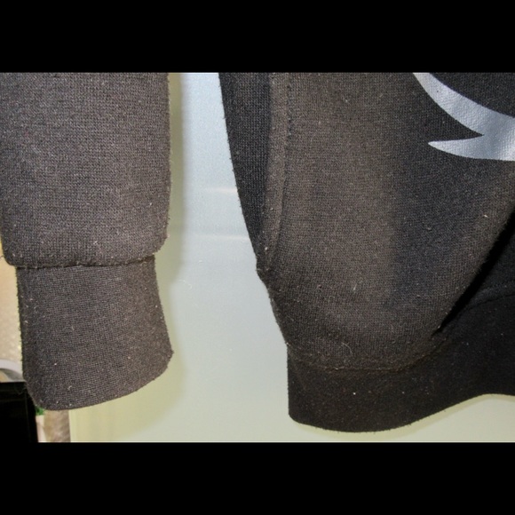 Youth FULL ZIP (zips up head)NINJA SWEATSHIRT - Picture 6 of 7